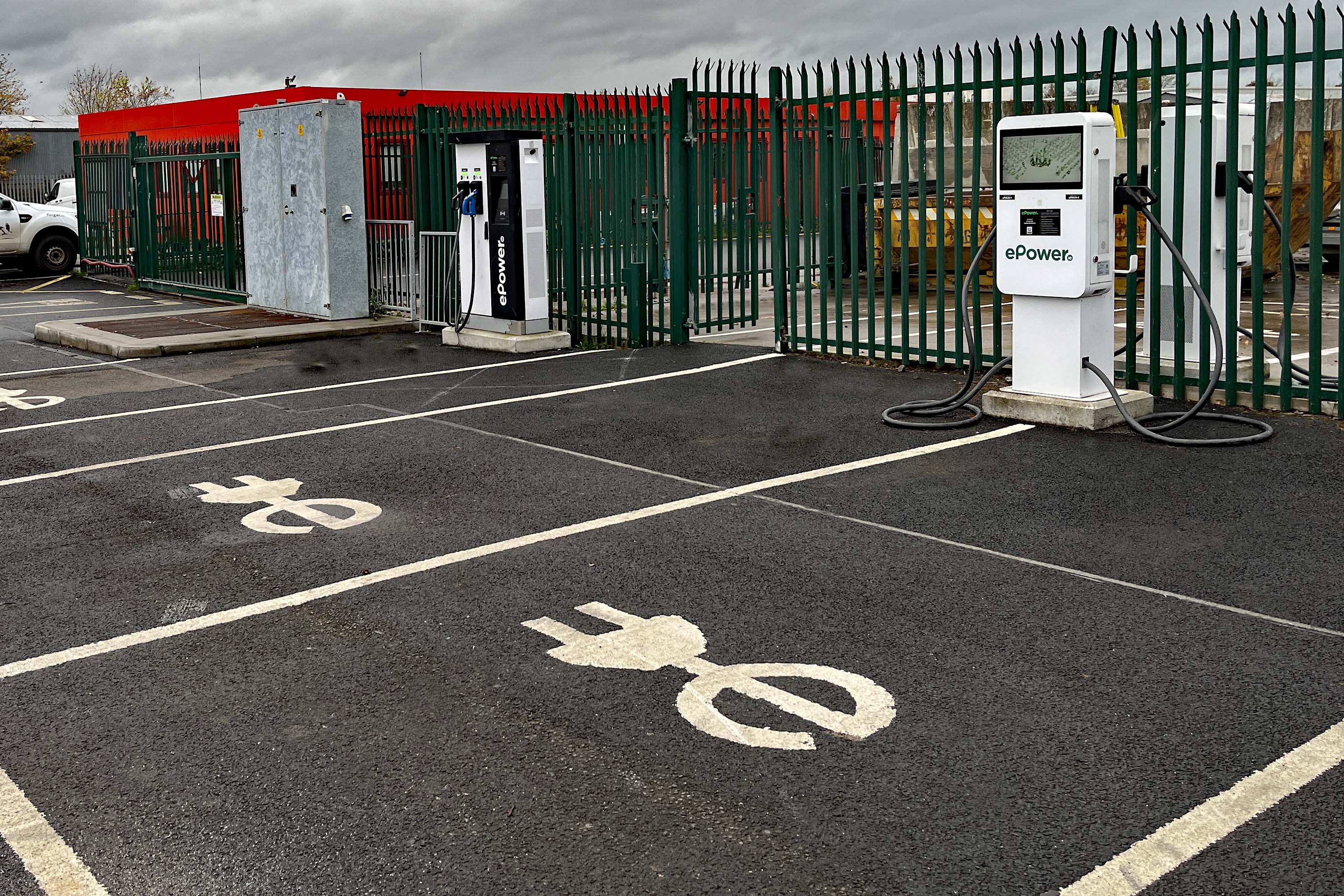 EV charger substation Installation, Coolmine Fingal County Council