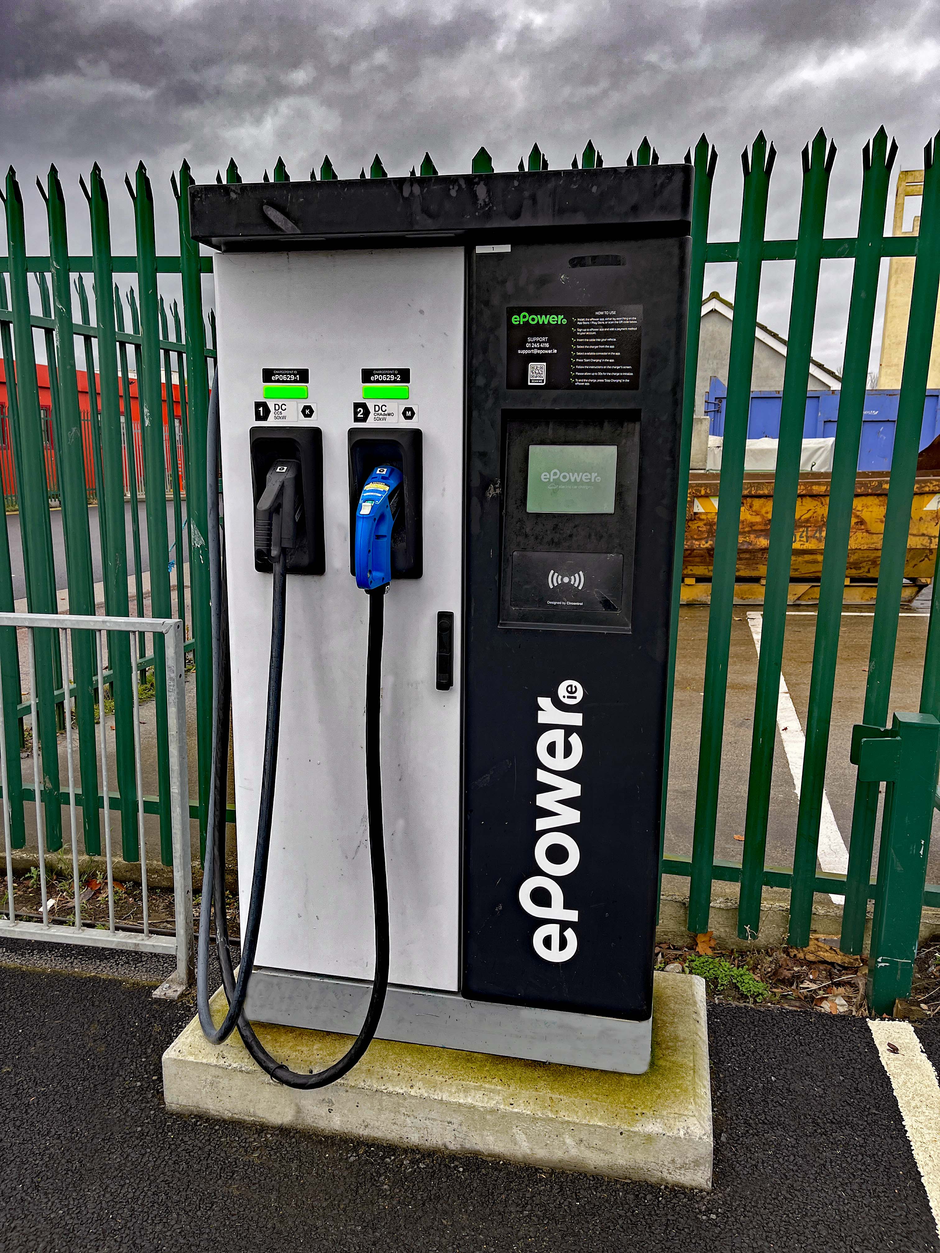 EV charger substation Installation, Coolmine Fingal County Council